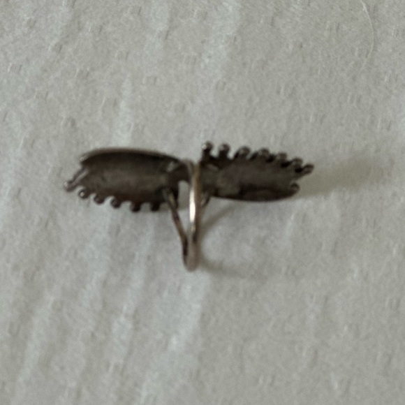 💝 Zuni Petit Point Turquoise Silver Ring 🎁💖 - Picture 3 of 3